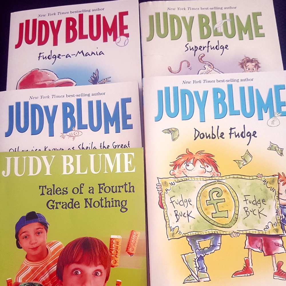 Judy Blume Books "The Fudge Series"